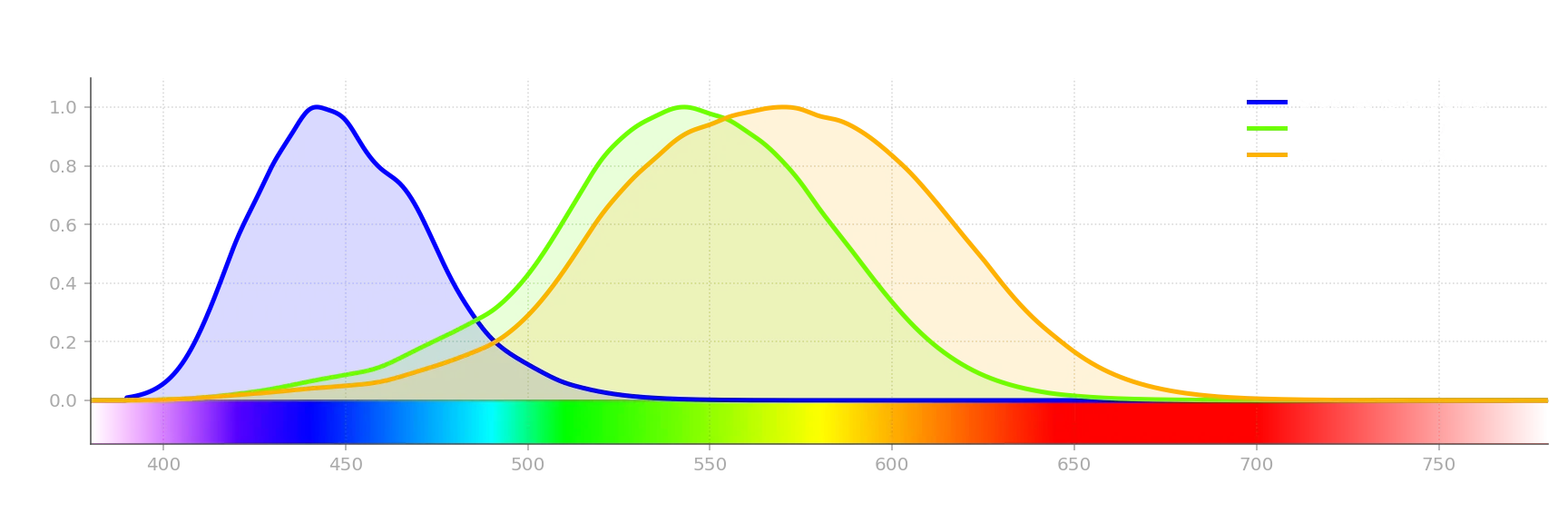 Cone Spectral Response